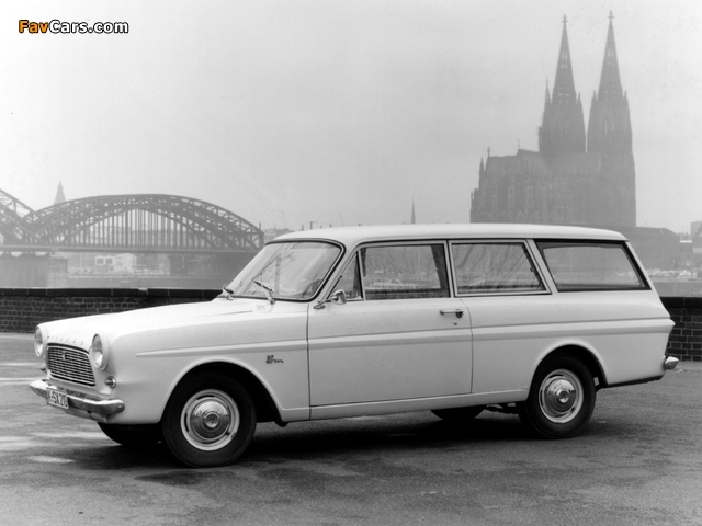 Ford Taunus 12M Kombi (P4) 1963–66 wallpapers (640 x 480)