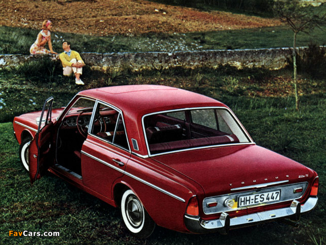 Ford Taunus 20M TS Sedan (P5) 1964–67 pictures (640 x 480)