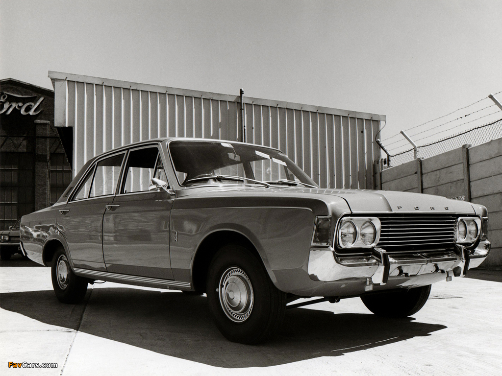 Ford Taunus 20M Sedan ZA-spec (P7b) 1968–71 photos (1024 x 768)