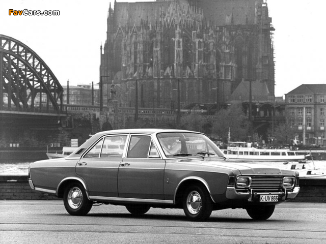 Ford Taunus 20M XL Sedan (P7b) 1968–71 pictures (640 x 480)