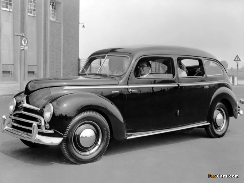 Pictures of Ford Taunus Spezial 4-door Saloon (G93A) 1950–51 (800 x 600)