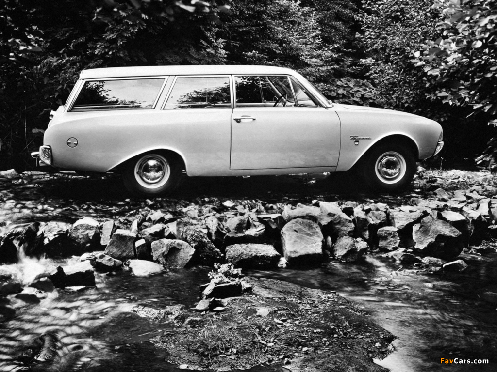 Ford Taunus 17M Kombi (P3) 1960–64 wallpapers (1024 x 768)