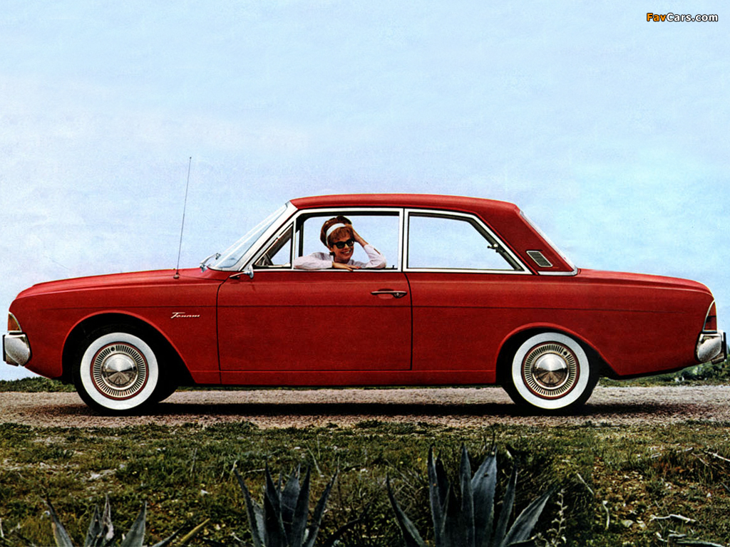 Ford Taunus 17M 2-door (P5) 1964–67 wallpapers (1024 x 768)