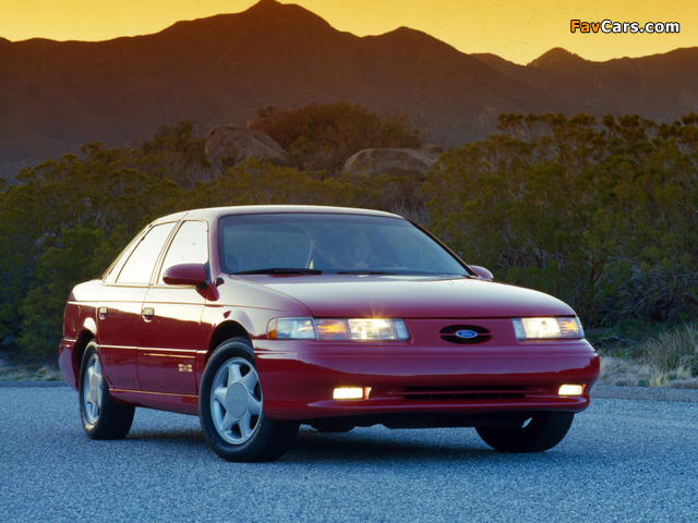 Ford Taurus SHO 1992–95 wallpapers (640 x 480)