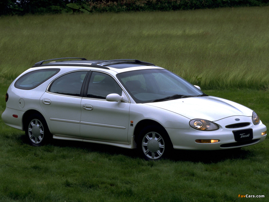 Ford Taurus Wagon JP-spec (1FASP57) 1996–99 images (1024 x 768)
