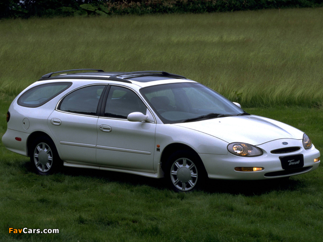 Ford Taurus Wagon JP-spec (1FASP57) 1996–99 images (640 x 480)