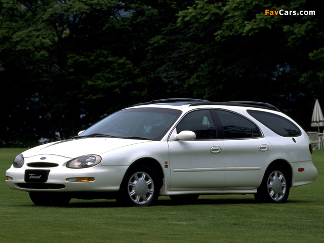 Ford Taurus Wagon JP-spec (1FASP57) 1996–99 pictures (640 x 480)