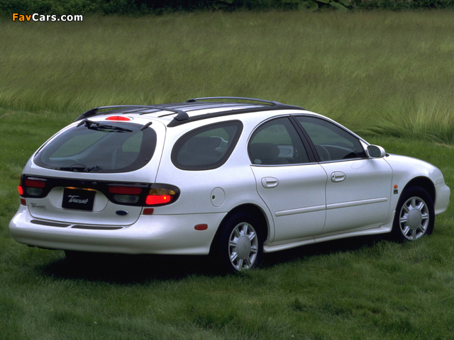 Ford Taurus Wagon JP-spec (1FASP57) 1996–99 pictures (640 x 480)