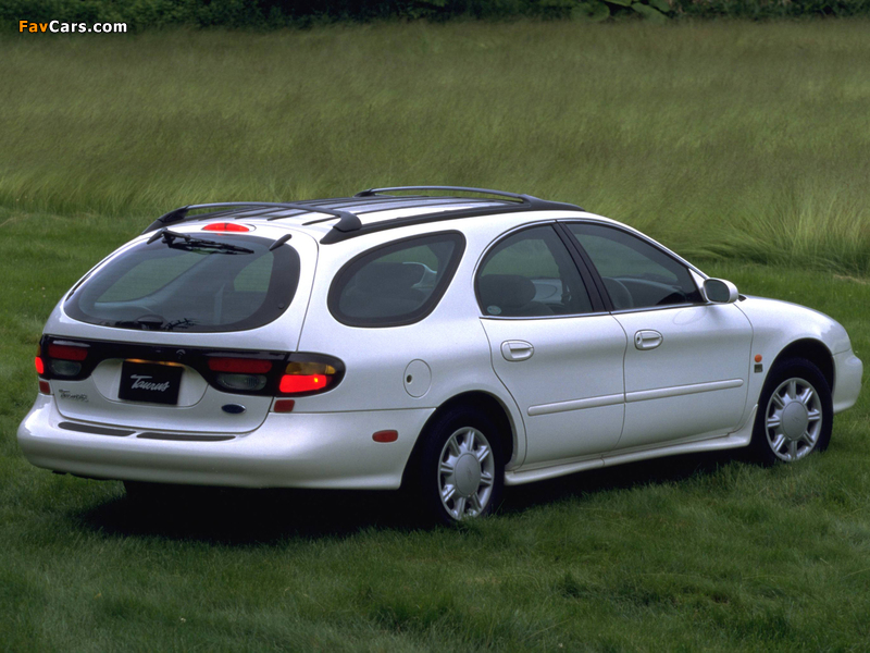 Ford Taurus Wagon JP-spec (1FASP57) 1996–99 pictures (800 x 600)