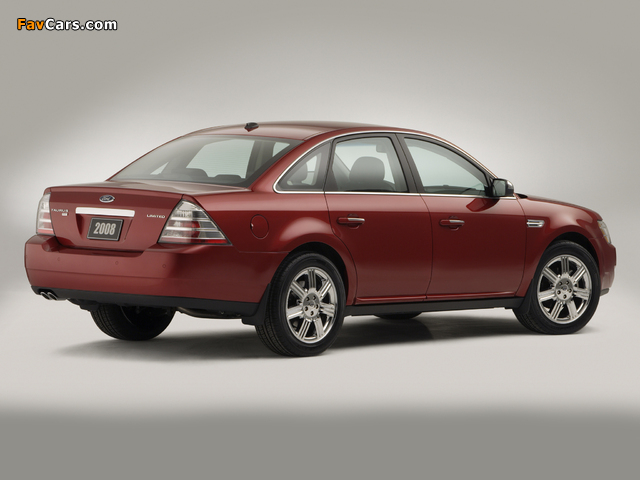 Ford Taurus 2007–09 images (640 x 480)