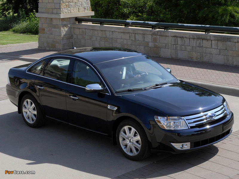 Ford Taurus 2007–09 wallpapers (800 x 600)