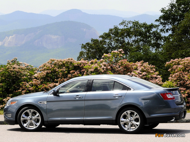 Ford Taurus SHO 2009–11 wallpapers (640 x 480)