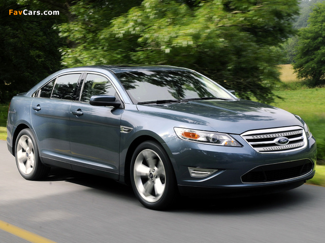 Ford Taurus SHO 2009–11 wallpapers (640 x 480)