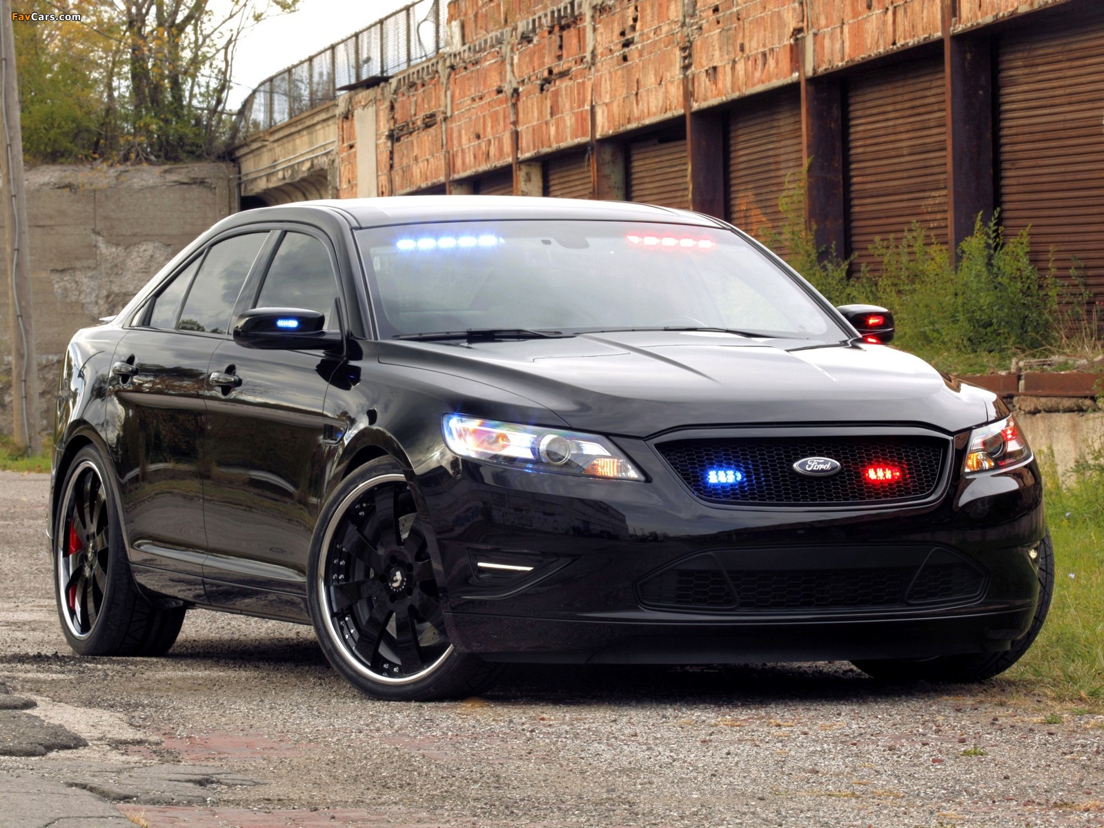 Stealth Ford Police Interceptor Sedan Concept 2010 images (1600 x 1200)