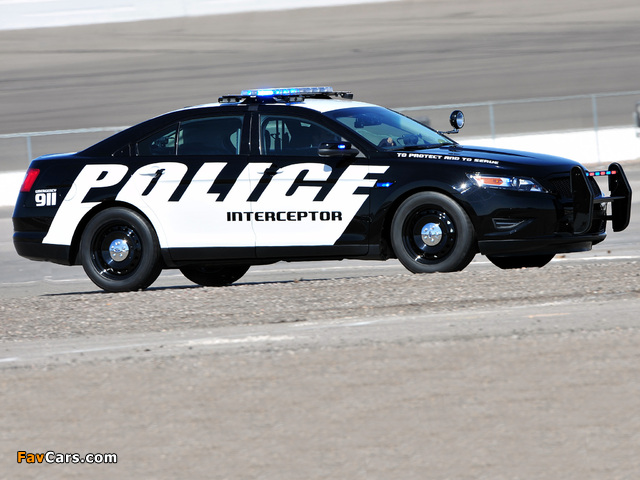Ford Police Interceptor Sedan 2010 photos (640 x 480)
