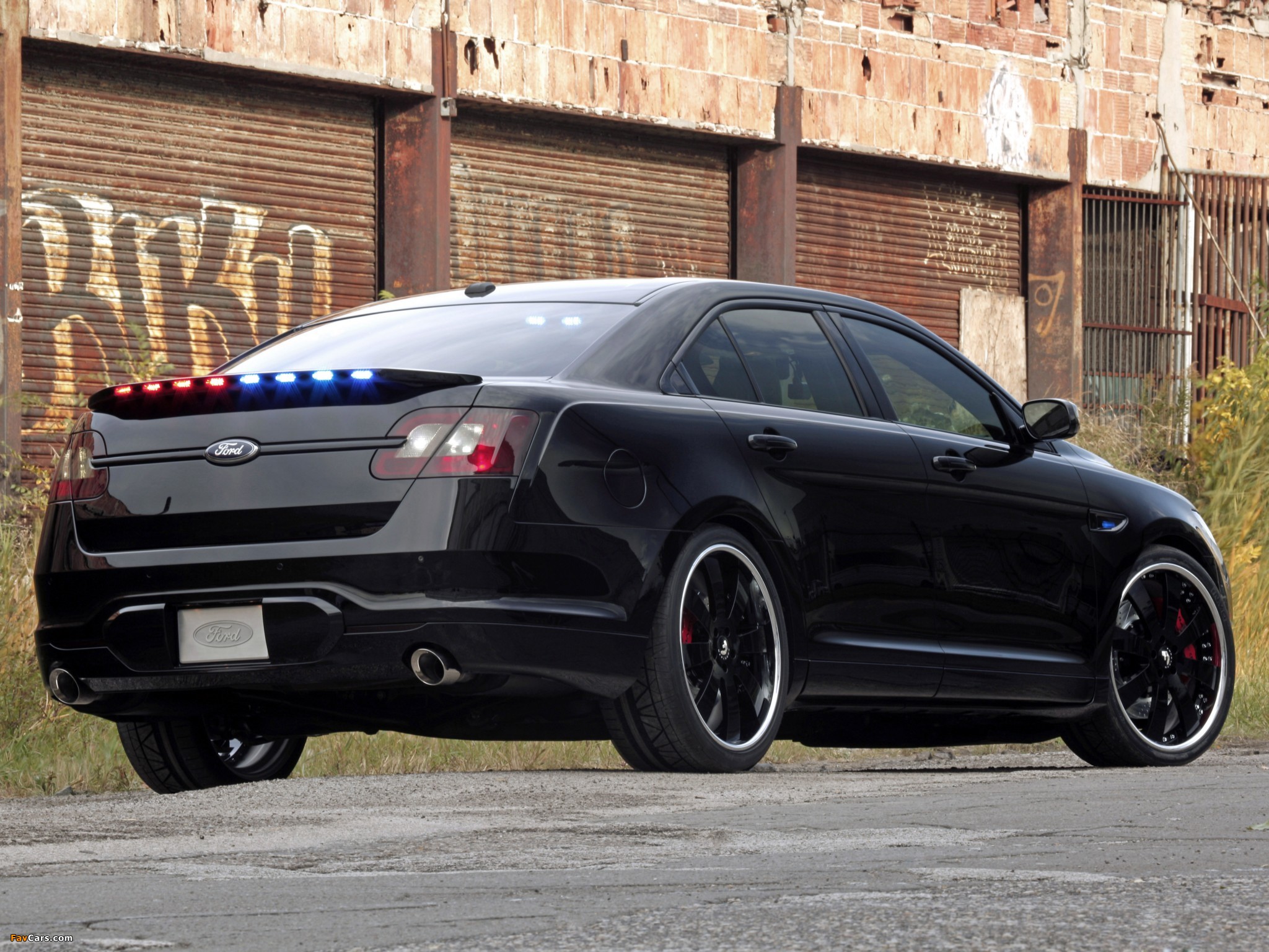 Stealth Ford Police Interceptor Sedan Concept 2010 photos (2048 x 1536)
