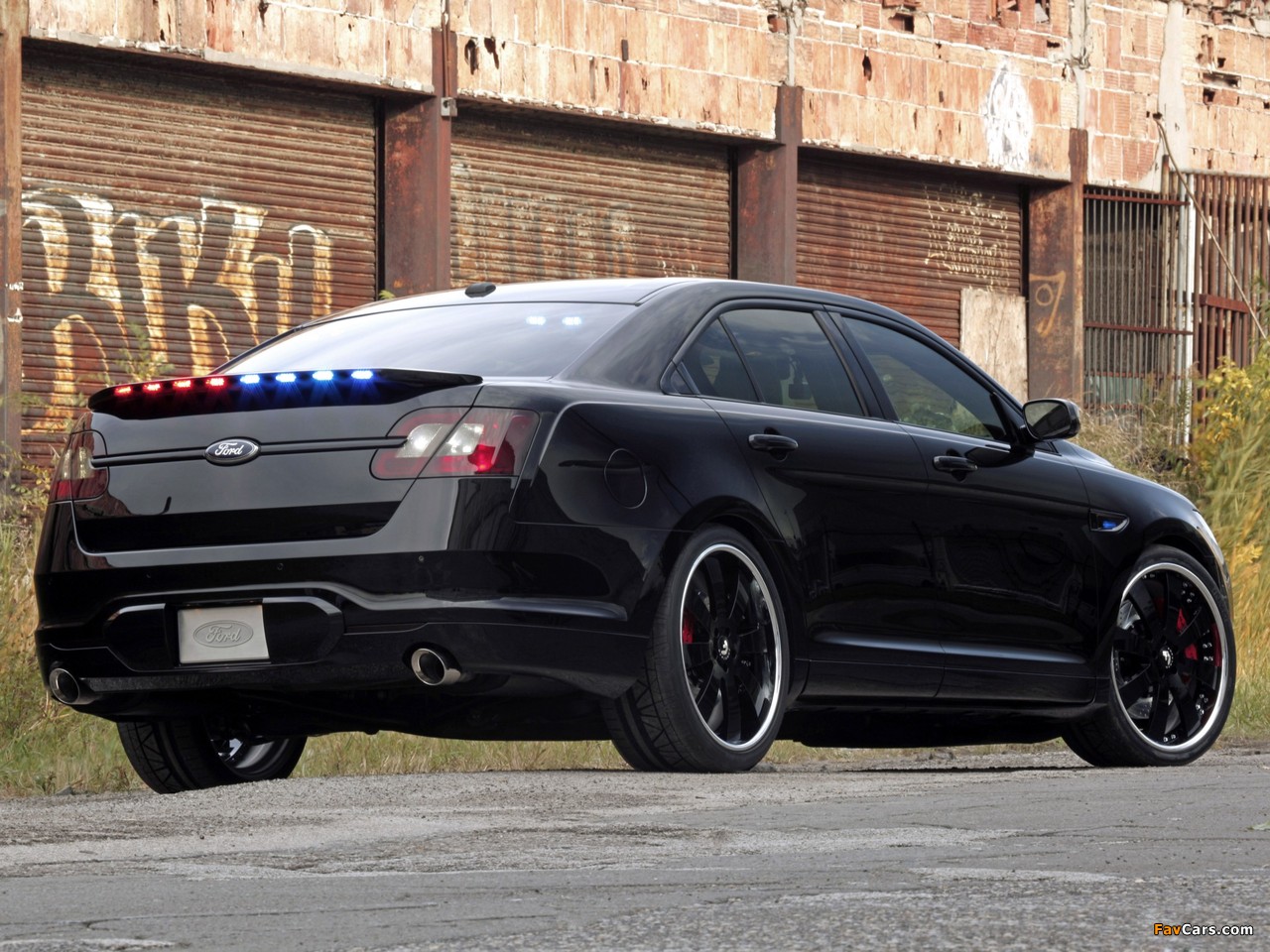 Stealth Ford Police Interceptor Sedan Concept 2010 photos (1280 x 960)