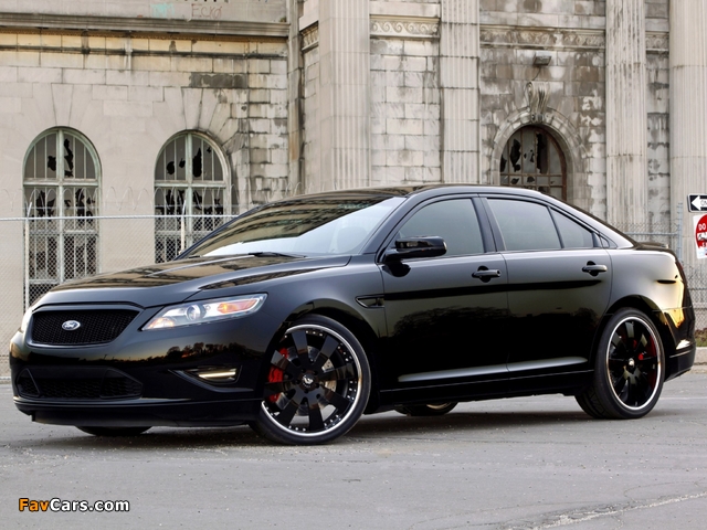 Stealth Ford Police Interceptor Sedan Concept 2010 pictures (640 x 480)