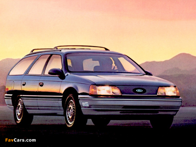 Photos of Ford Taurus Wagon 1985–91 (640 x 480)