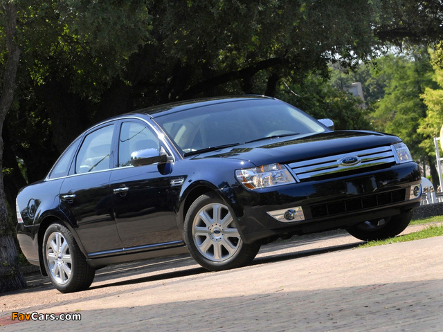 Pictures of Ford Taurus 2007–09 (640 x 480)
