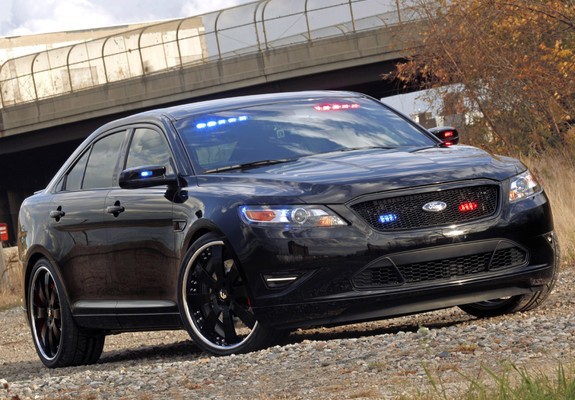 Pictures of Stealth Ford Police Interceptor Sedan Concept 2010