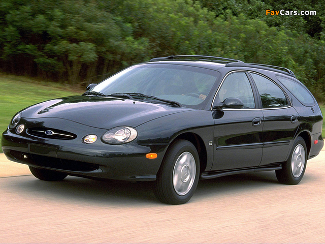 Ford Taurus Wagon 1996–99 wallpapers (640 x 480)