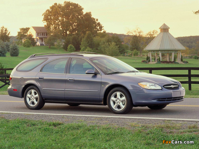 Ford Taurus Wagon 2000–04 wallpapers (640 x 480)