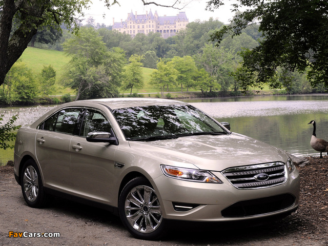 Ford Taurus 2009–11 wallpapers (640 x 480)