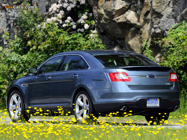 Ford Taurus SHO 2009–11 wallpapers (640 x 480)