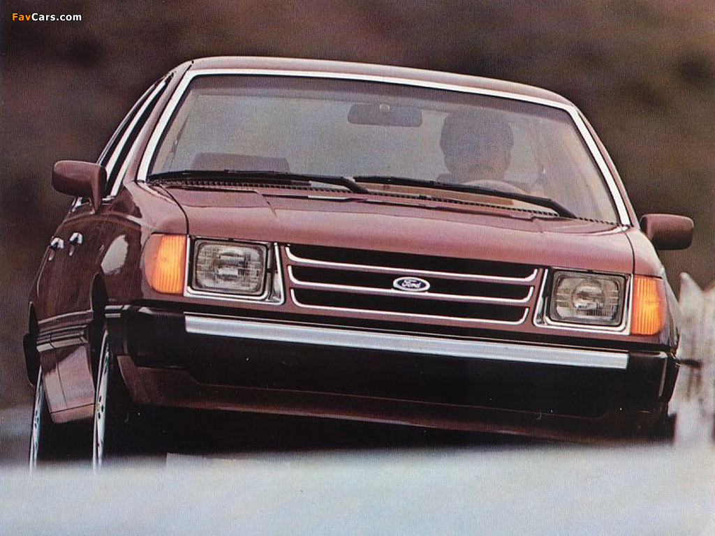Photos of Ford Tempo 1984–87 (1024 x 768)