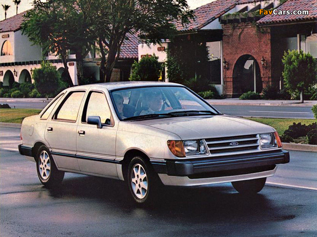 Photos of Ford Tempo 1984–87 (640 x 480)