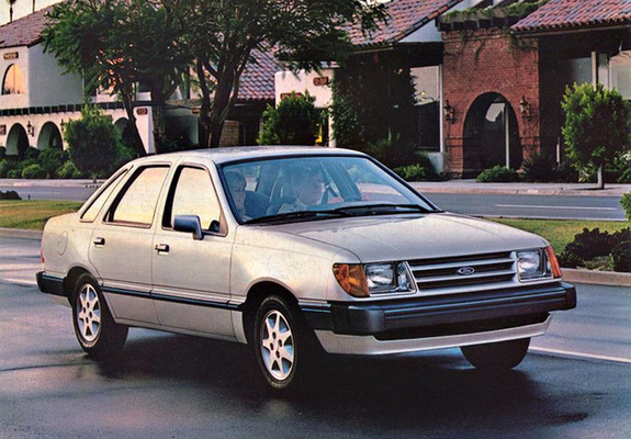 Photos of Ford Tempo 1984–87