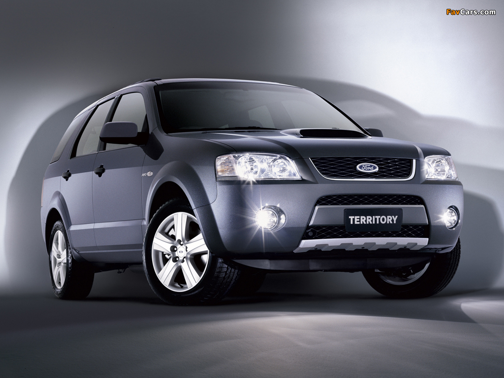 Ford Territory (SX) 2004–05 wallpapers (1024 x 768)