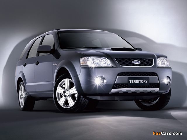 Ford Territory (SX) 2004–05 wallpapers (640 x 480)