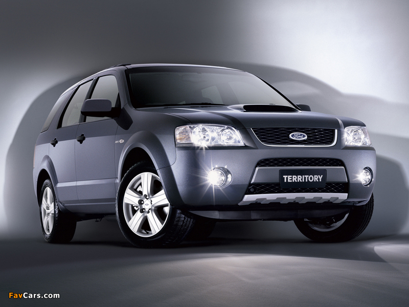 Ford Territory (SX) 2004–05 wallpapers (800 x 600)
