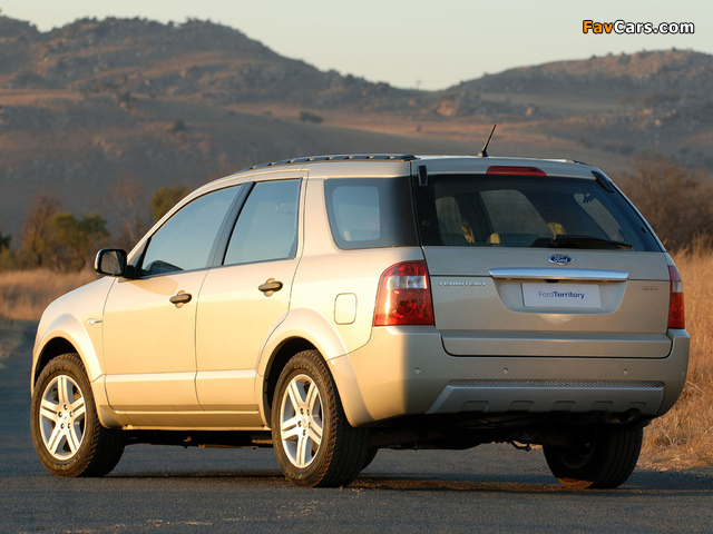 Ford Territory (SY) 2005–09 wallpapers (640 x 480)
