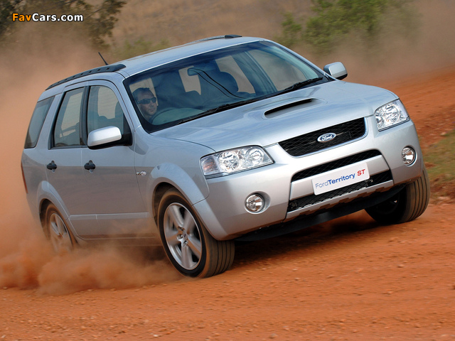 Ford Territory ST (SY) 2006–09 images (640 x 480)