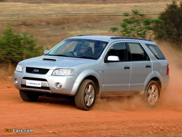 Ford Territory ST (SY) 2006–09 images (640 x 480)