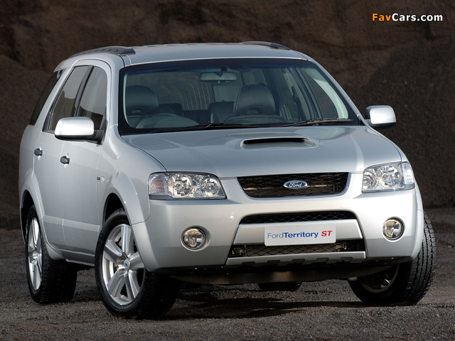 Ford Territory ST (SY) 2006–09 photos (640 x 480)