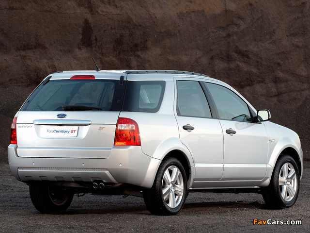Ford Territory ST (SY) 2006–09 photos (640 x 480)