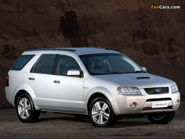 Ford Territory ST (SY) 2006–09 pictures (640 x 480)