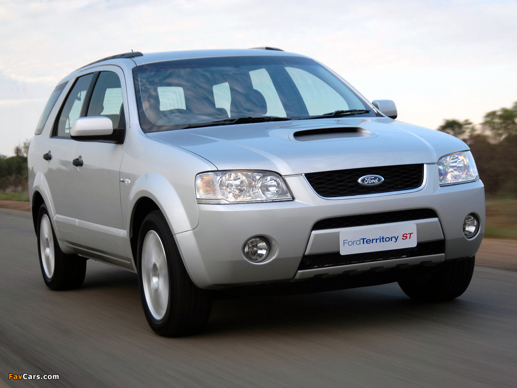 Ford Territory ST (SY) 2006–09 wallpapers (1024 x 768)