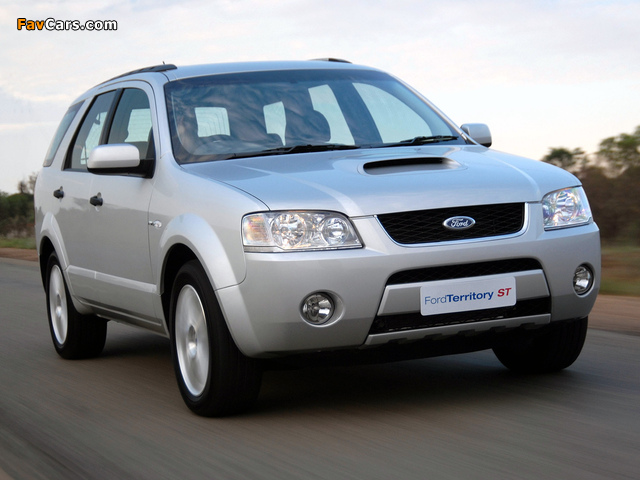 Ford Territory ST (SY) 2006–09 wallpapers (640 x 480)