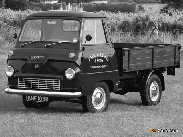 Ford Thames 400E Pickup 1957–65 wallpapers (640 x 480)