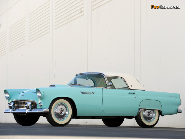 Ford Thunderbird 1955 wallpapers (640 x 480)