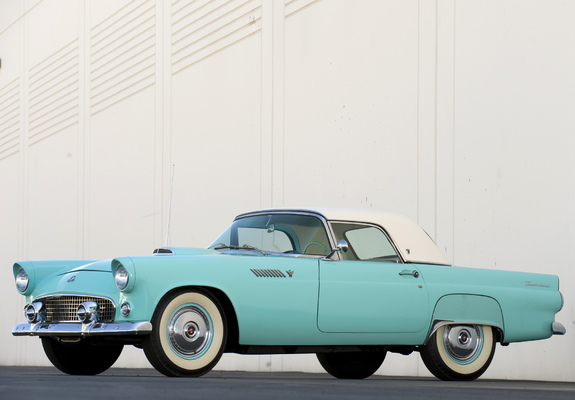 Ford Thunderbird 1955 wallpapers