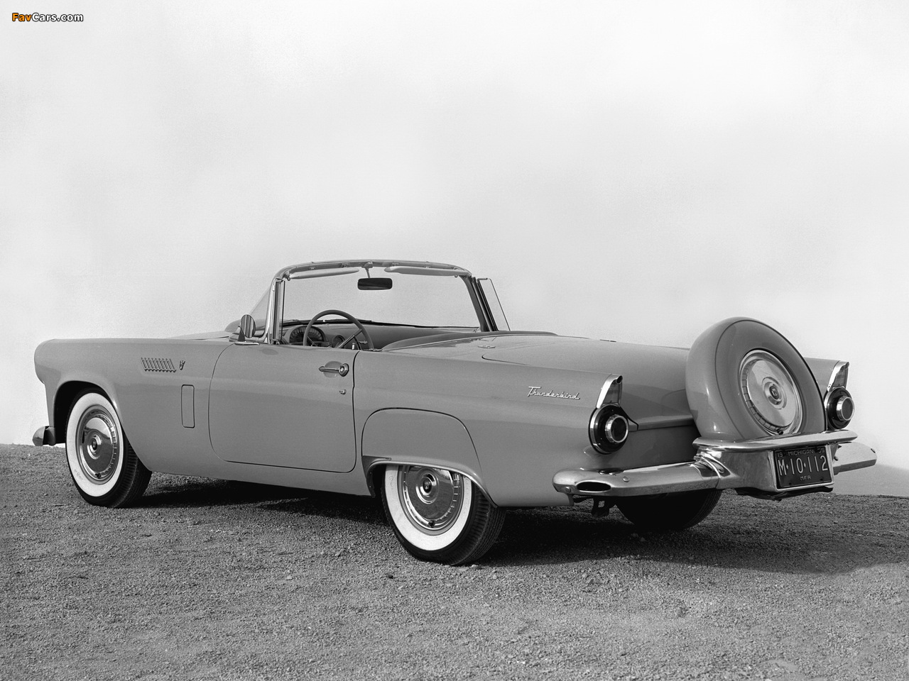 Ford Thunderbird 1956 photos (1280 x 960)