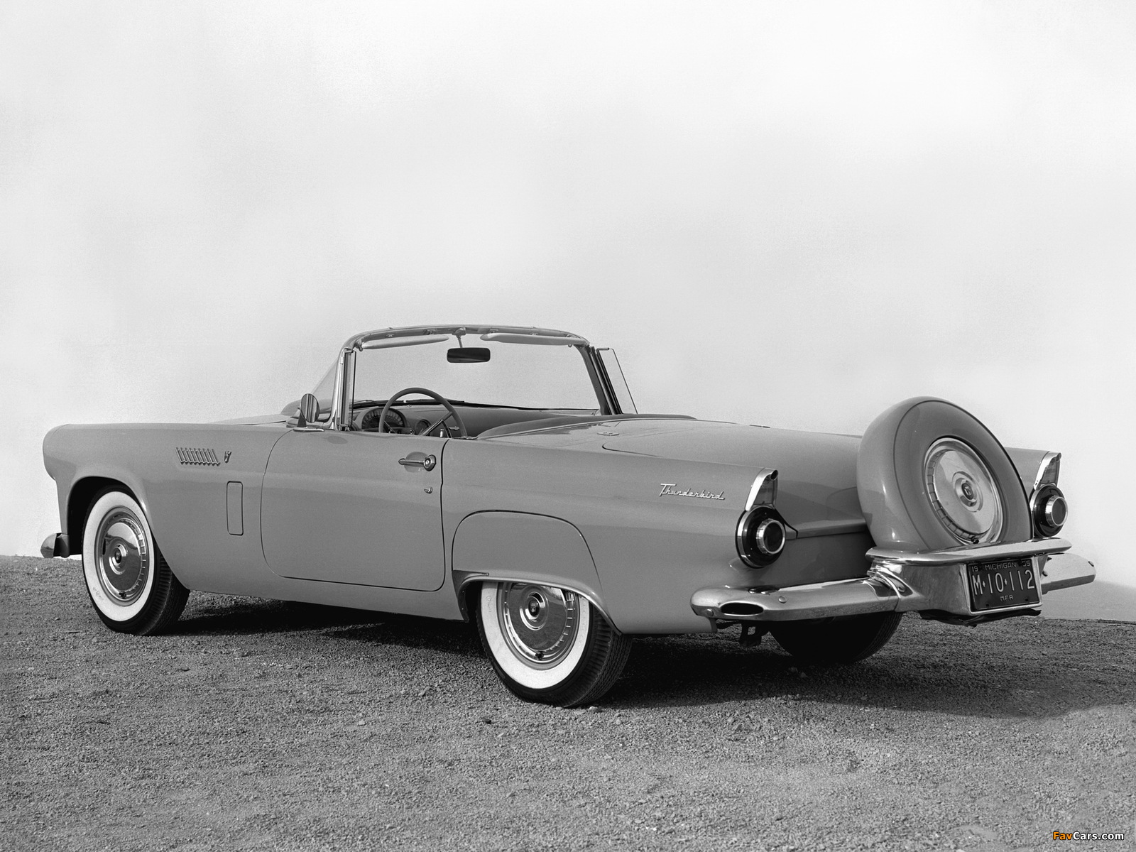 Ford Thunderbird 1956 photos (1600 x 1200)