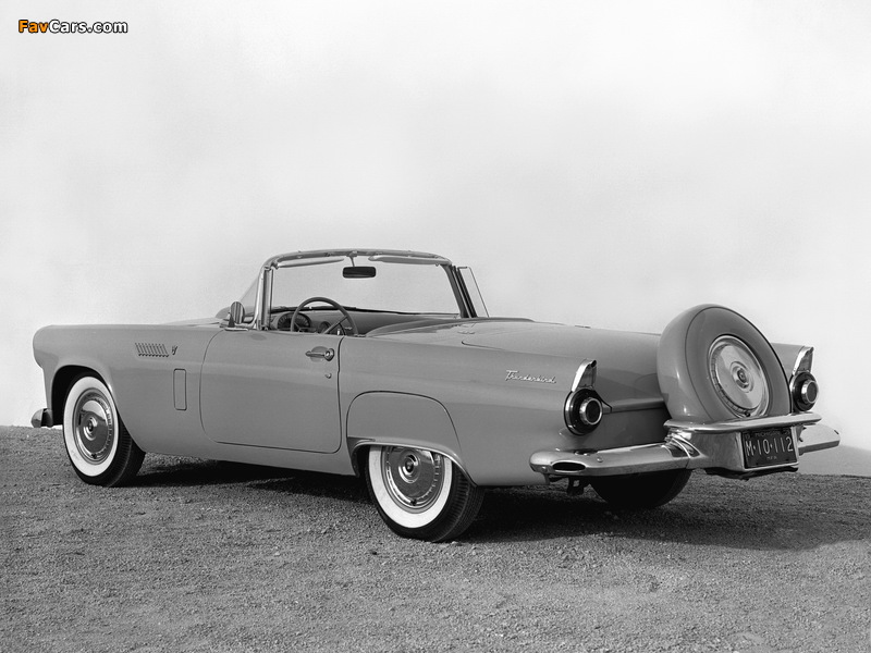 Ford Thunderbird 1956 photos (800 x 600)