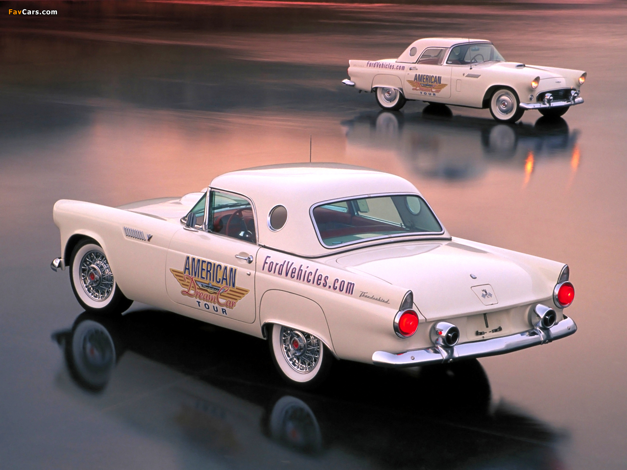 Ford Thunderbird 1956 wallpapers (1280 x 960)